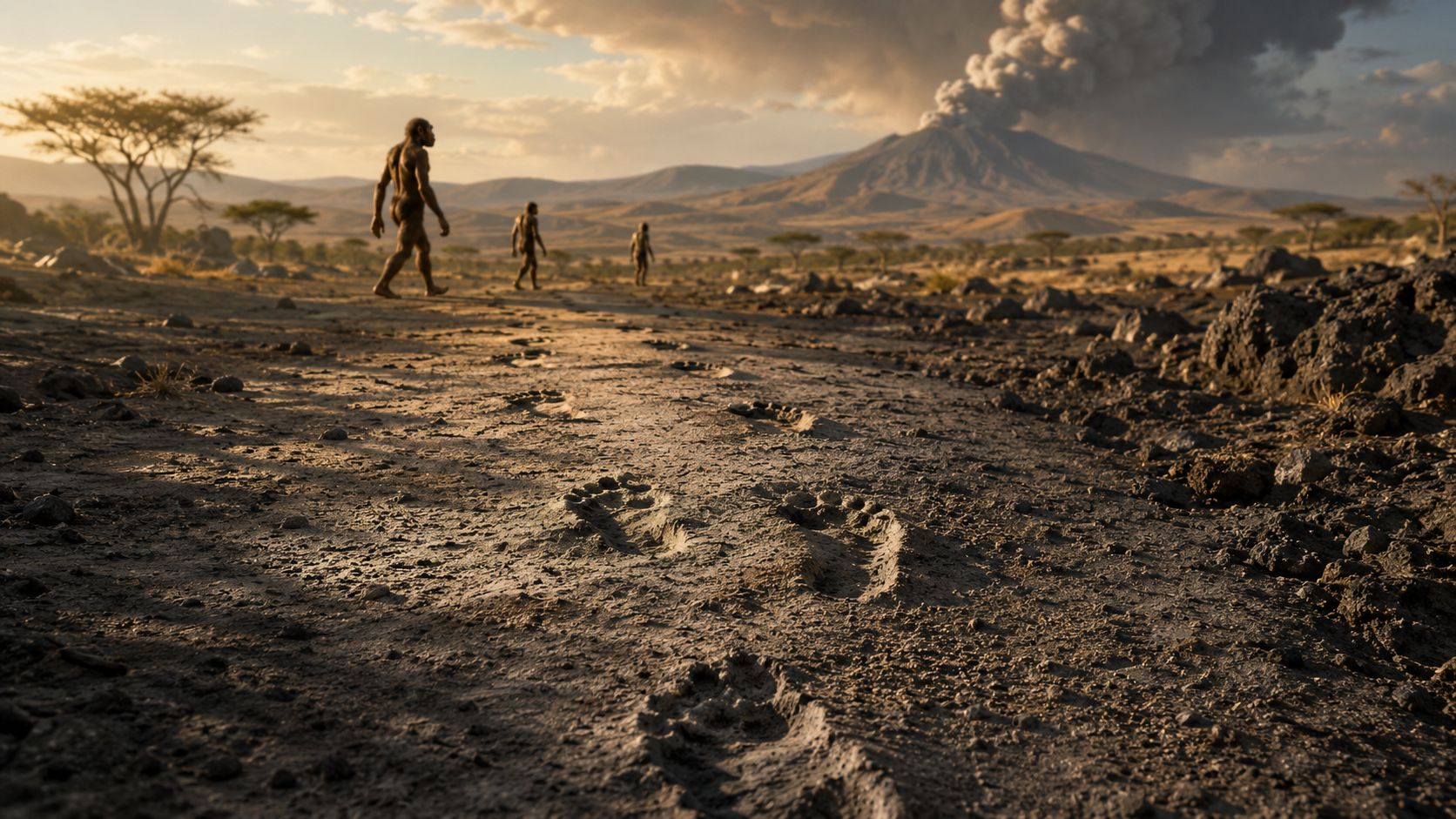 When Volcanoes Erupt and Preserve Time